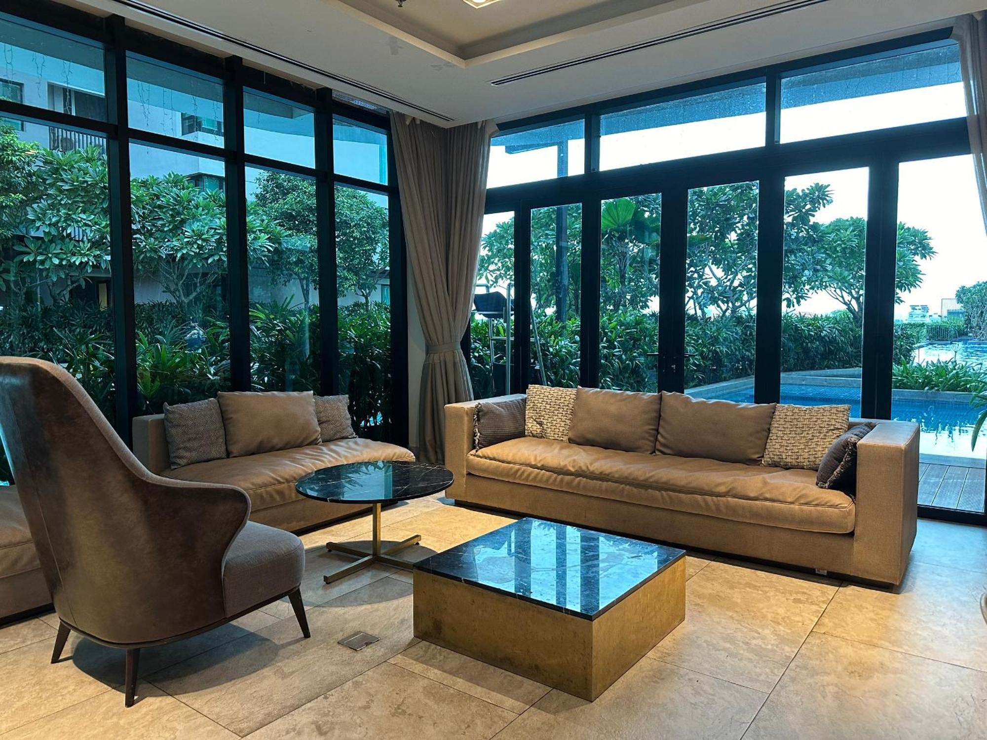 Feliz Luxurry Duplex Apartment Saigon Хошимин Экстерьер фото